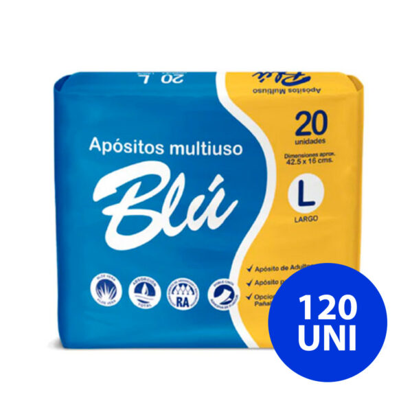 APOSITOS TALLA L BLU X120U