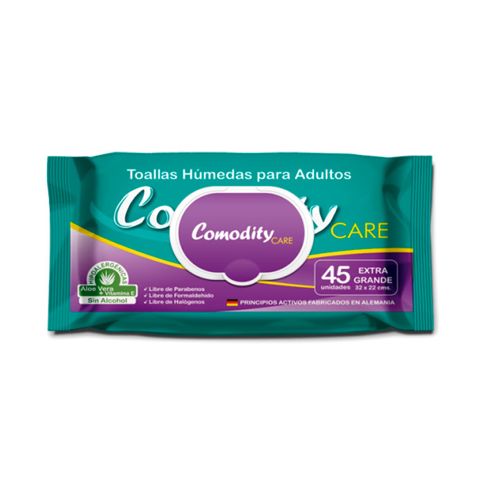 Comercial Elias - Toallas Húmedas Comodity Care 👵👴 Beneficios de estas  toallitas húmedas para adultos: ✓Gracias a sus compuestos testeados, estas  toallas húmedas para adultos mayores pueden ser utilizadas en cualquier  parte