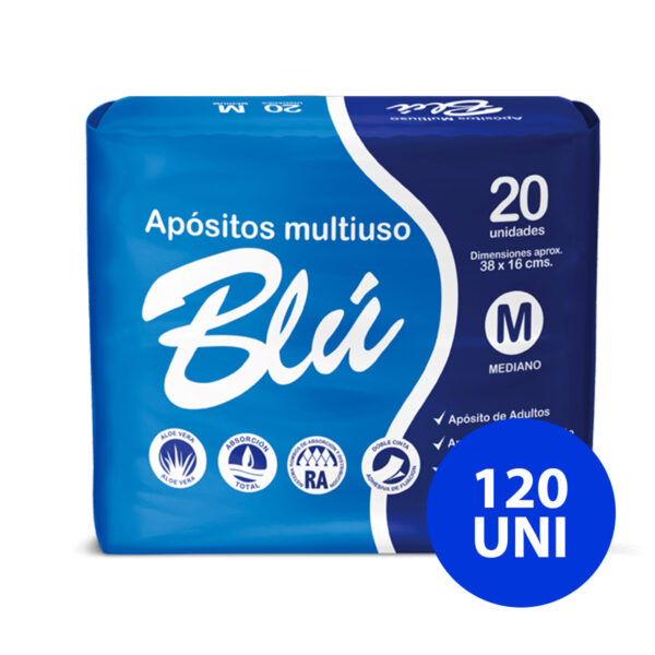 APOSITOS TALLA M BLU X120U