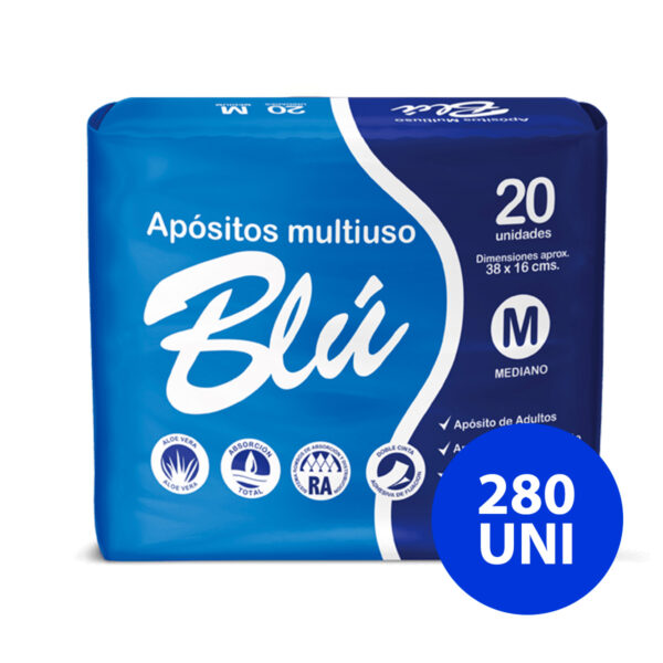 APOSITOS TALLA M BLU X280U