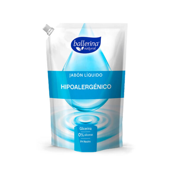 JABÓN LÍQUIDO BALLERINA HIPOALERGENICO 750ML