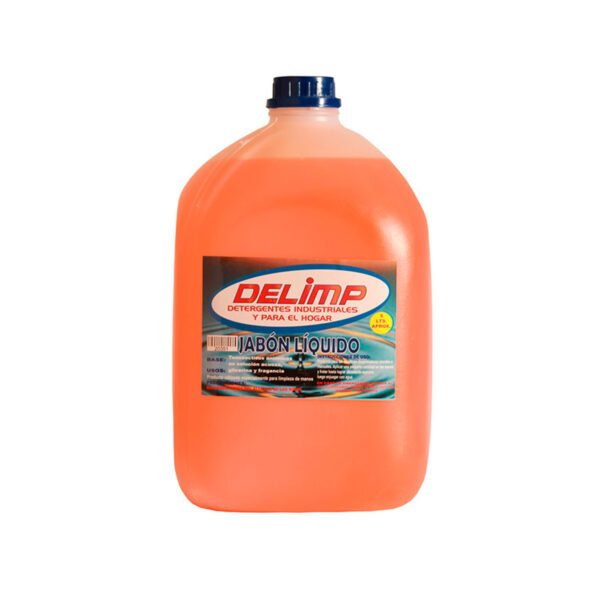 JABÓN LIQUIDO DELIMP 5LT NARANJO