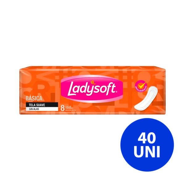 LADYSOFT BASICA *8 *40U CAJA