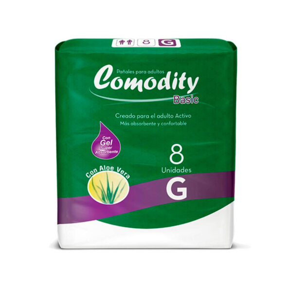 PAÑAL COMODITY TALLA G BASIC X8U