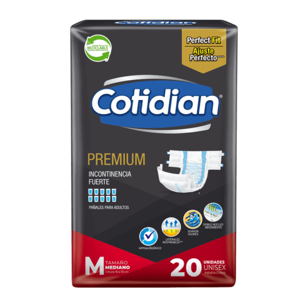 COTIDIAN PREMIUM X 20 UNI  TALLA M