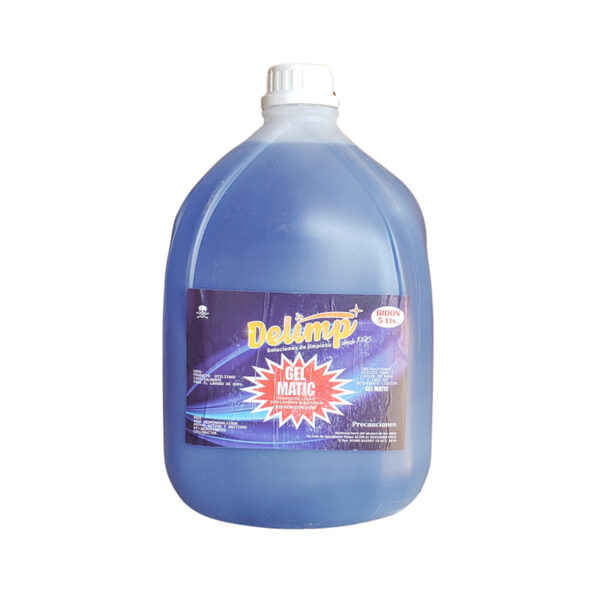 DETERGNETE LIQUIDO DELIMP AZUL  BIDON 5 LITROS