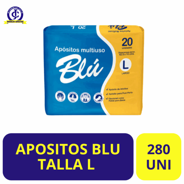 APOSITOS TALLA L BLU X280U