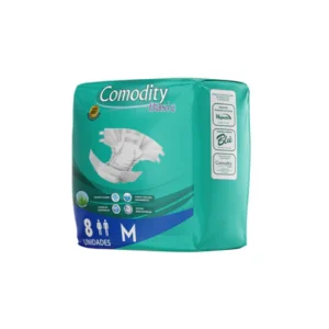 pañal basico x8 uni comodity talla m