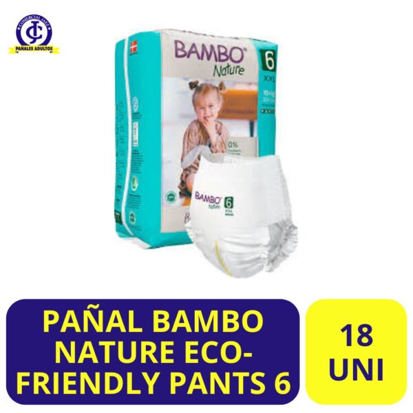 BAMBO NATURE ECO-FRIENDLY PANTS 6 X18U